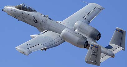Fairchild-Republic OA-10A Thunderbolt II 82-0663, 354th Fighter Squadron, Goldwater Range, April 12, 2011